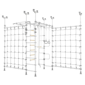 LIMIKIDS Cosmo Grey - Pegasus + Cross Bars extensions + two climbing nets