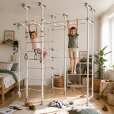 Saturn - Indoor Climbing Playset with Double Monkey Bars