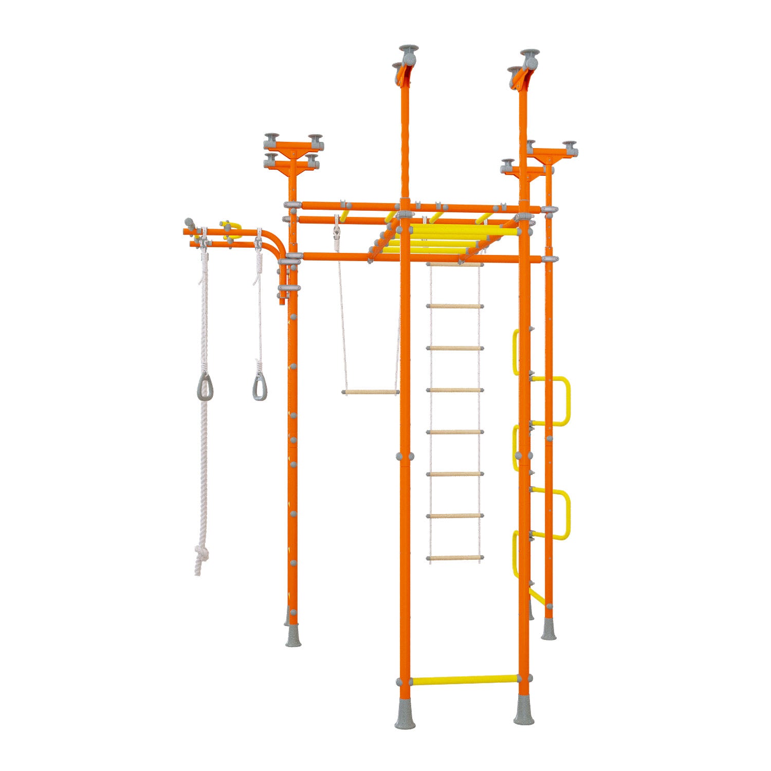 Saturn - Indoor Climbing Playset with Double Monkey Bars