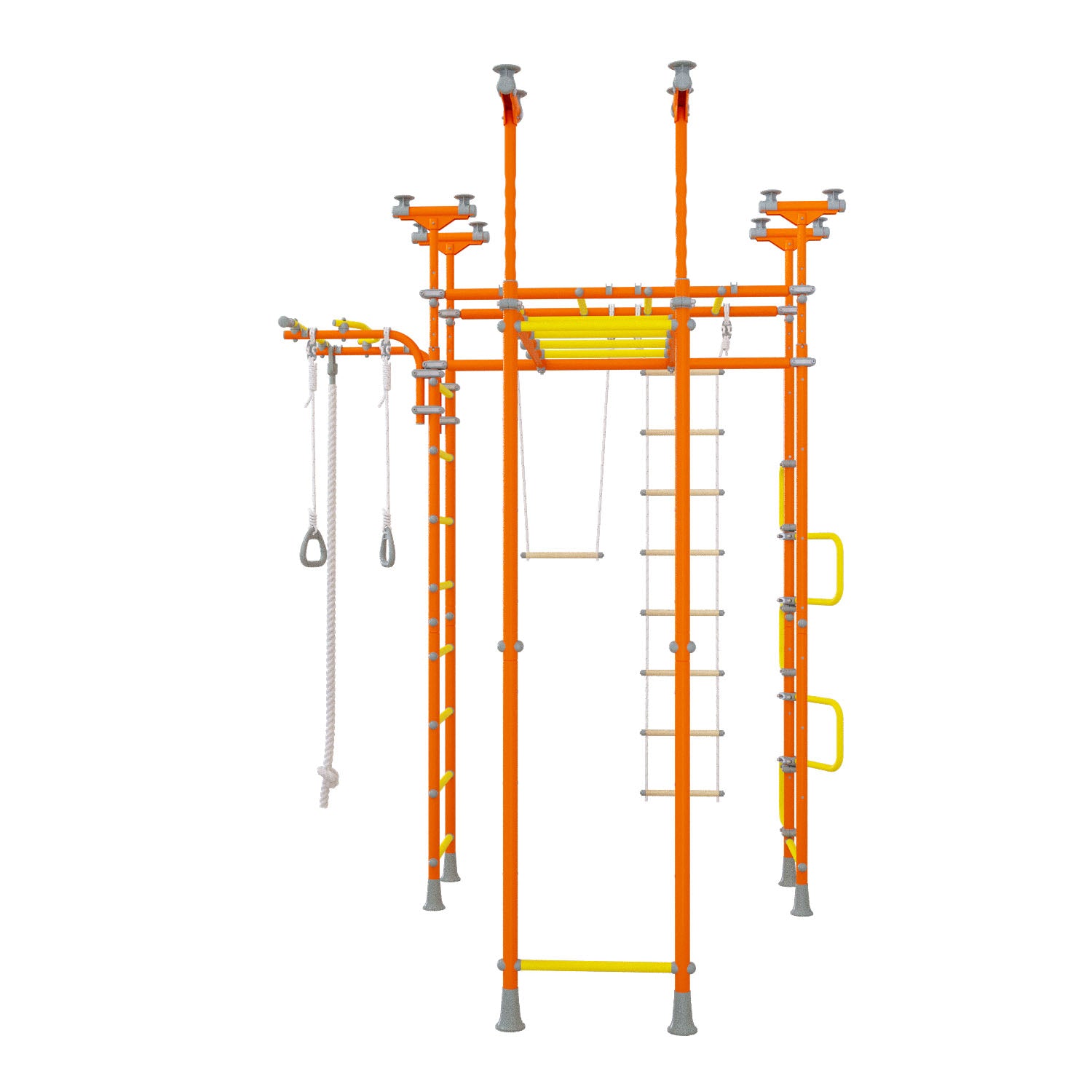 Saturn - Indoor Climbing Playset with Double Monkey Bars