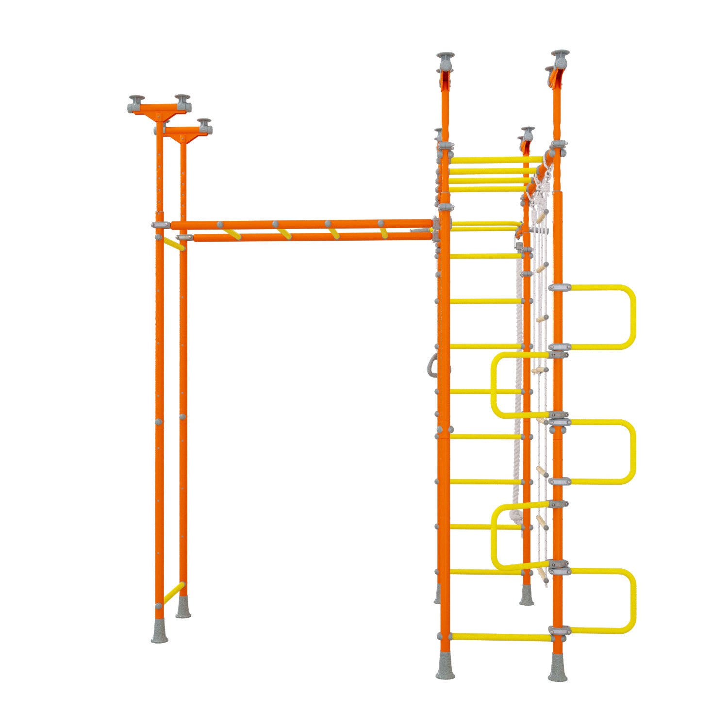 Saturn - Indoor Climbing Playset with Double Monkey Bars