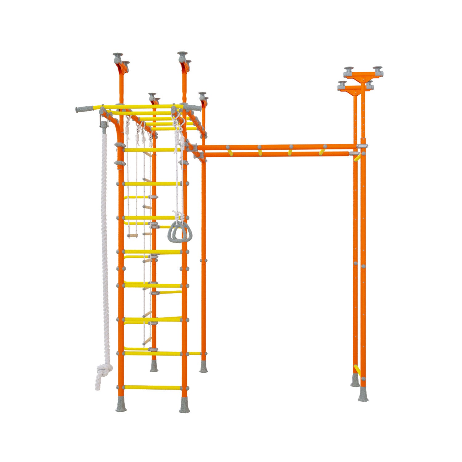Saturn - Indoor Climbing Playset with Double Monkey Bars