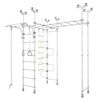 LIMIKIDS Saturn Grey - Pegasus + Monkey bars extension
