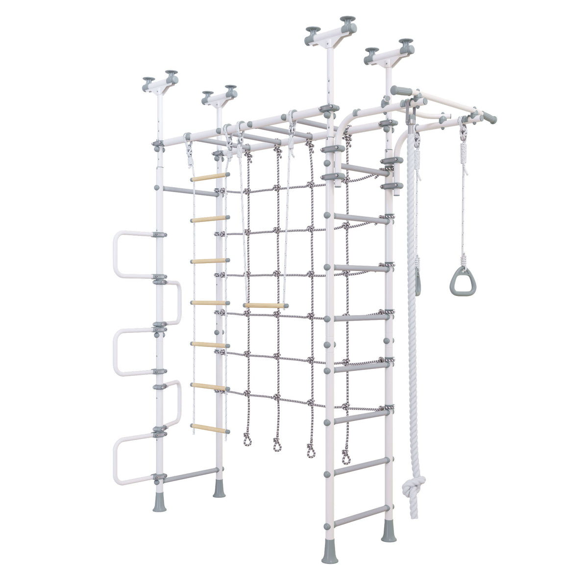 Pegasus Plus - Indoor Playset with monkey bars and Spider Net.