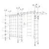 LIMIKIDS Jupiter Plus Grey - Pegasus + monkey bars extension + net
