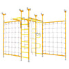 LIMIKIDS Cosmo Orange - Pegasus + Cross Bars extensions + two climbing nets