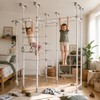Saturn - Indoor Climbing Playset with Double Monkey Bars