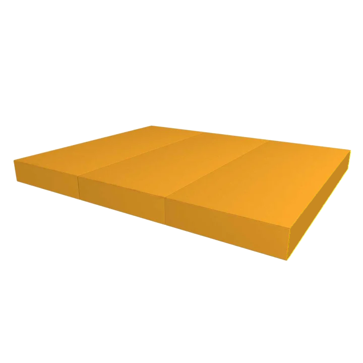 Gym Mat, Tri-fold - 52" x 40" x 4"