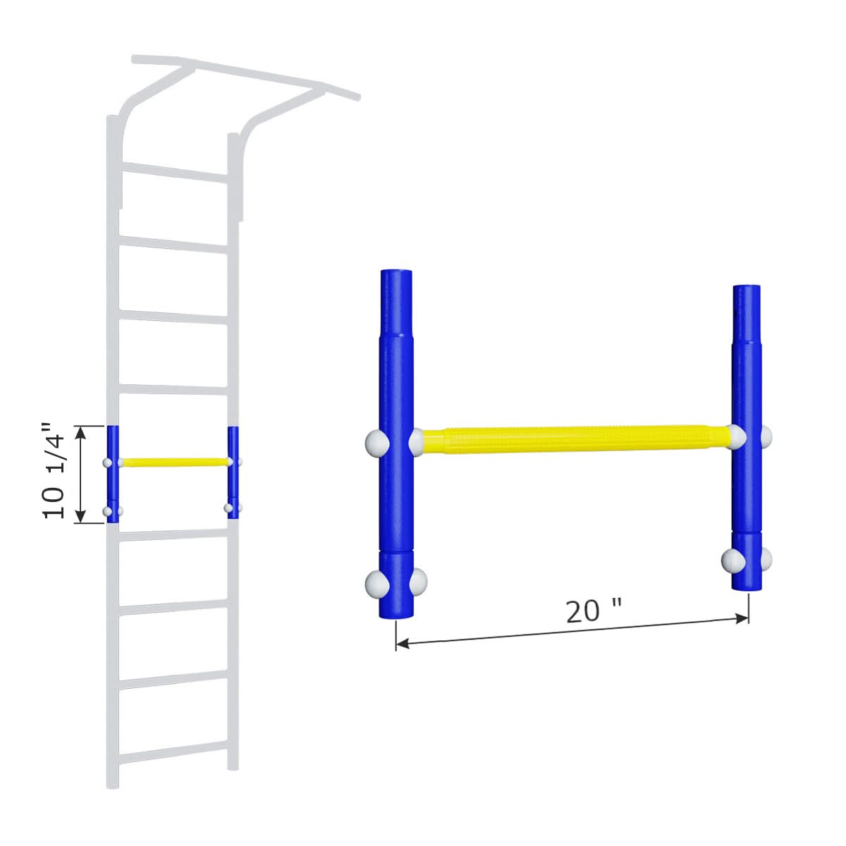 LIMIKIDS Extending step - measurements